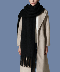 Cozy Cashmere Elegance Cold Weather Essential Timeless Chic Winter Scarf