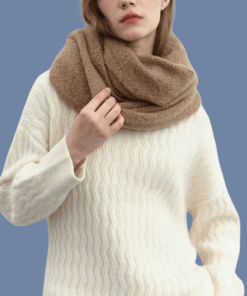 Soft Jersey Everyday Wear Comfortable Fit Relaxed Chic Infinity Scarf